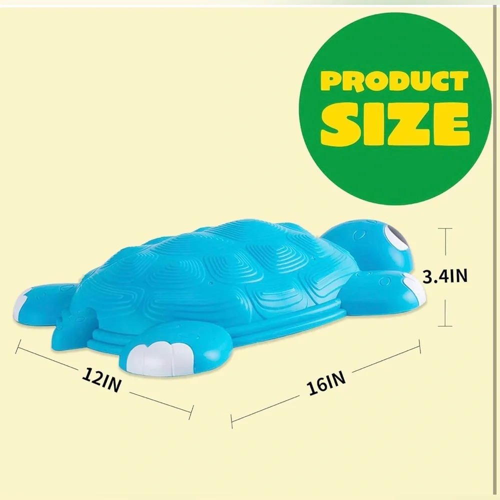 JOYIN Turtle Path Balance Stepping Stones 6 Pcs. Ages 3+  Indoor or Outdoor Play